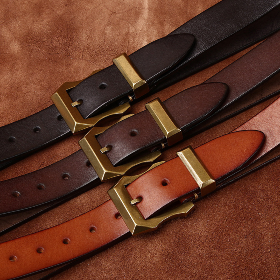 The Mayfair Premium Leather Belt