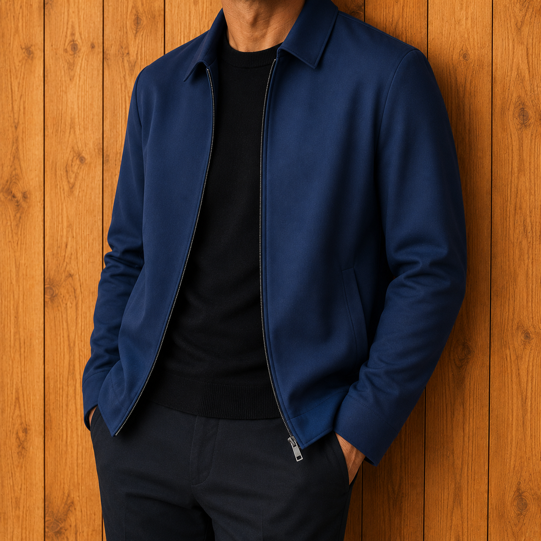 Langley Minimalist Zip Jacket