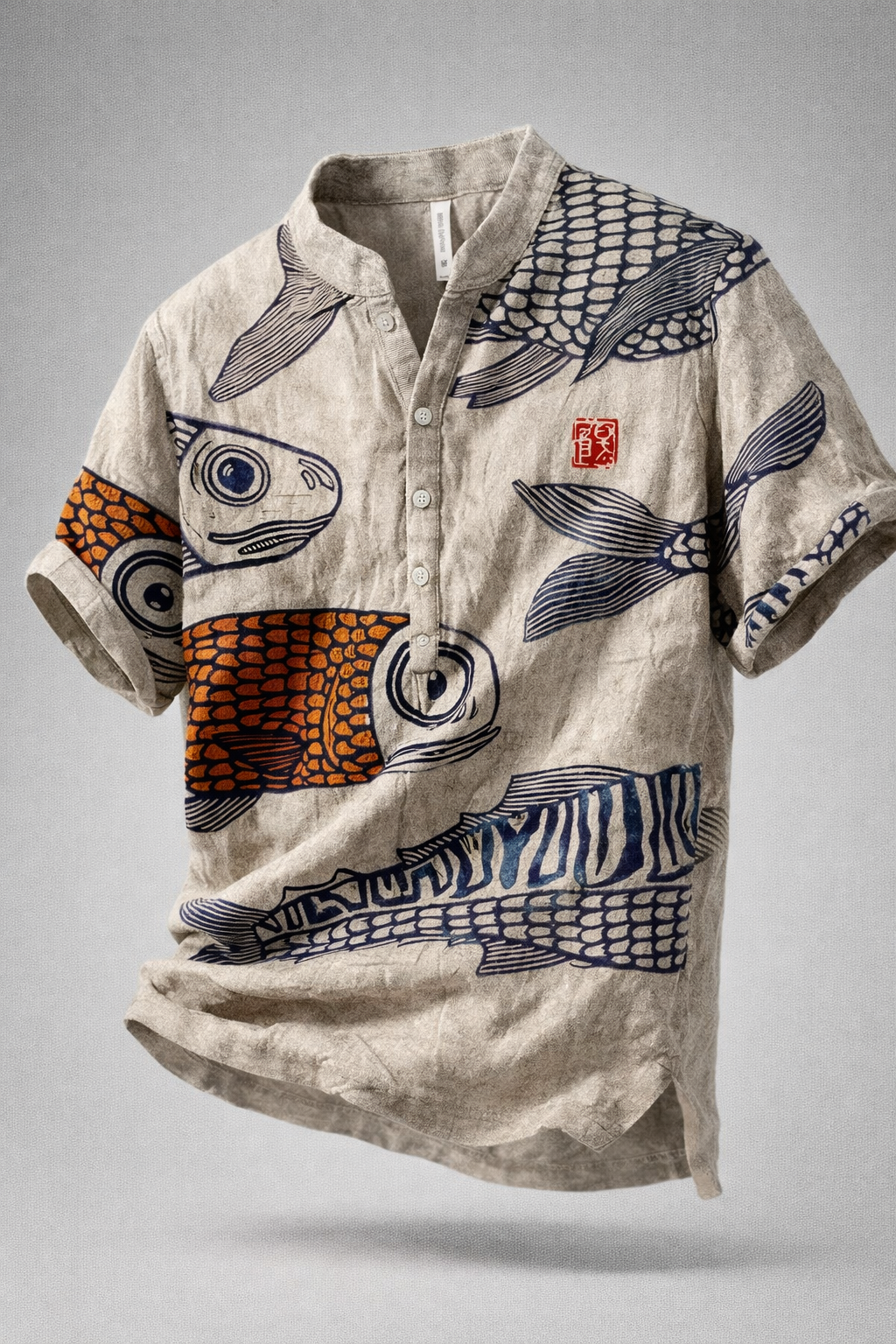 Koi Henley Shirt