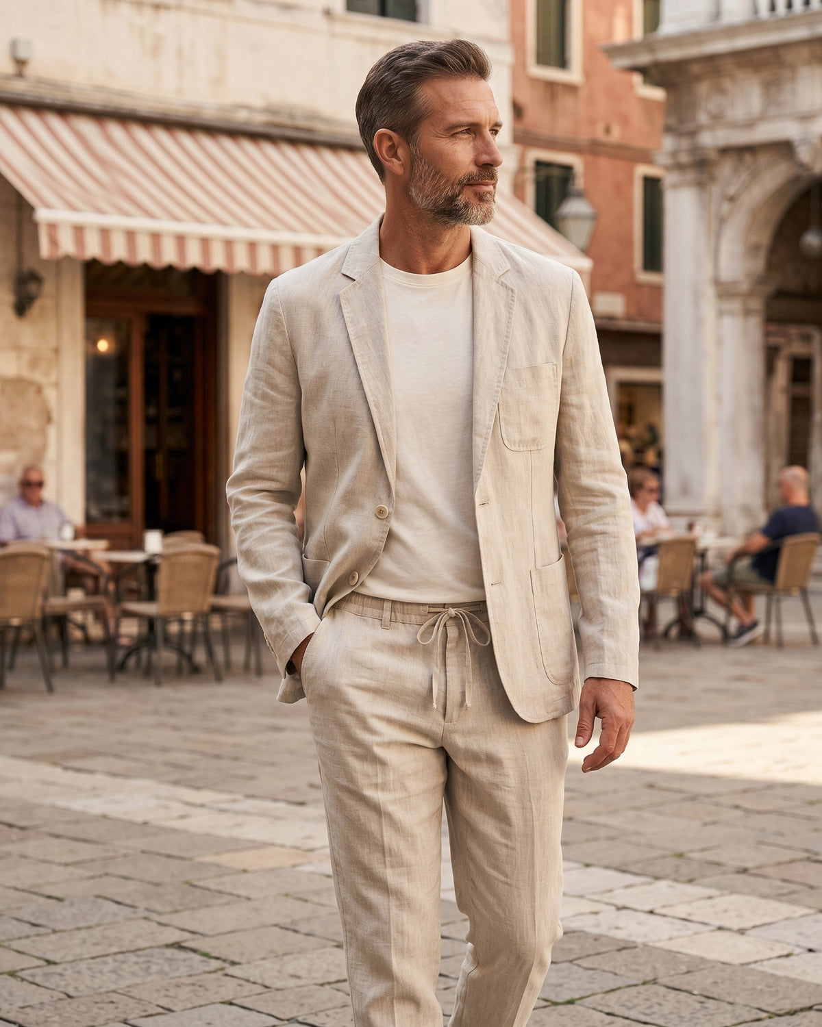 Auden Linen Suit Set