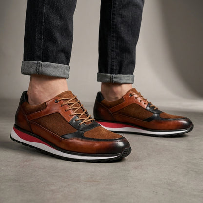 Aldgate Leather Trainers