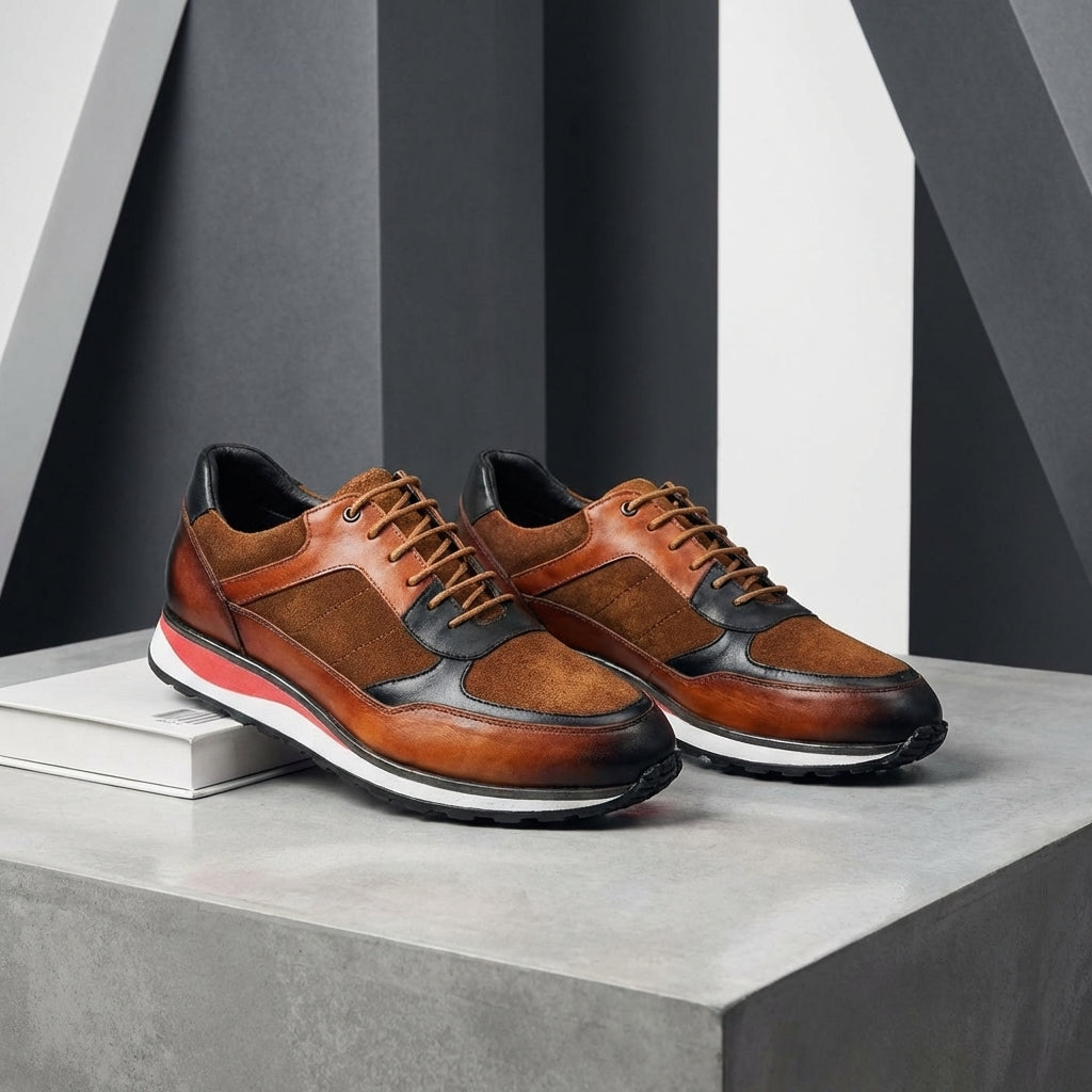 Aldgate Leather Trainers