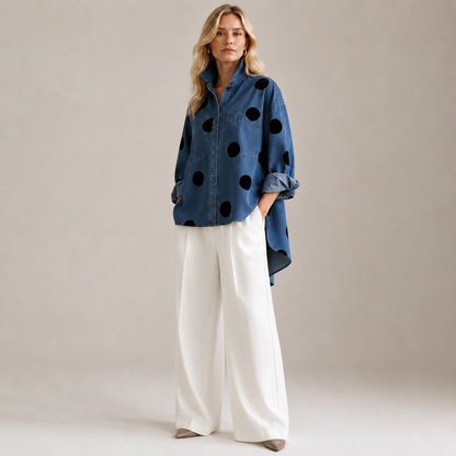 Dotty Denim Overshirt
