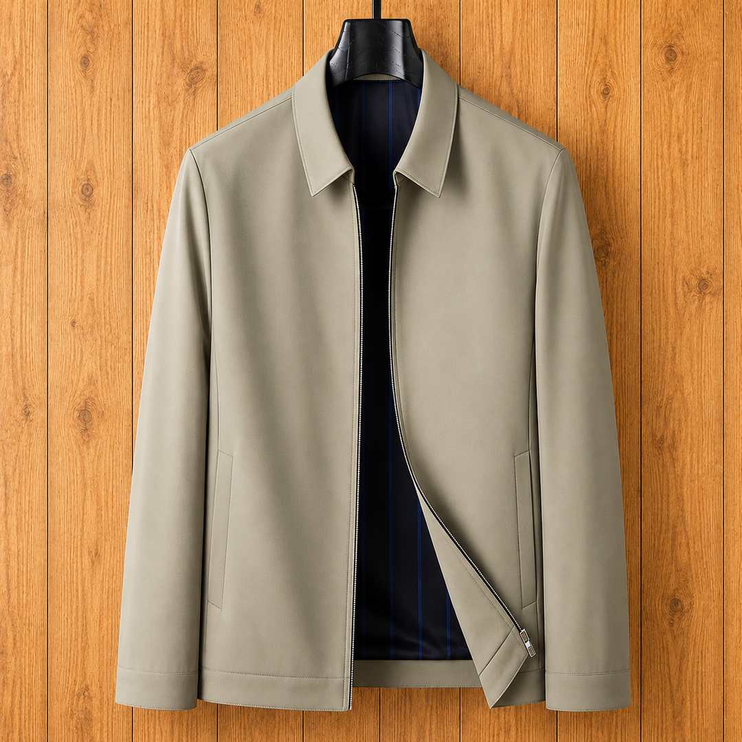 Langley Minimalist Zip Jacket