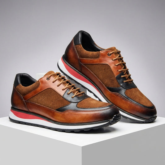 Aldgate Leather Trainers