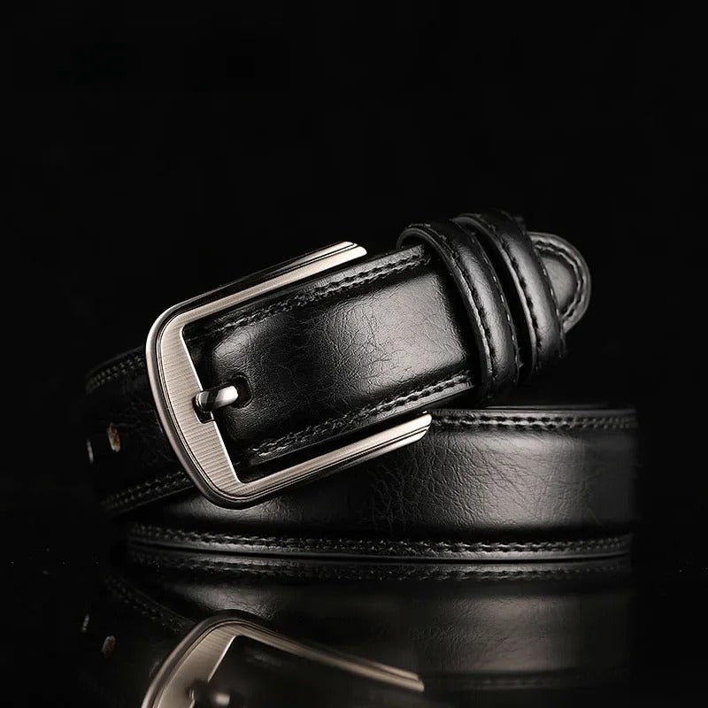 Stalwart 100% Cowhide Belt