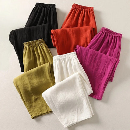 Solene Linen Trousers