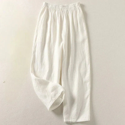 Vanessa 100% Linen Relaxed Pants