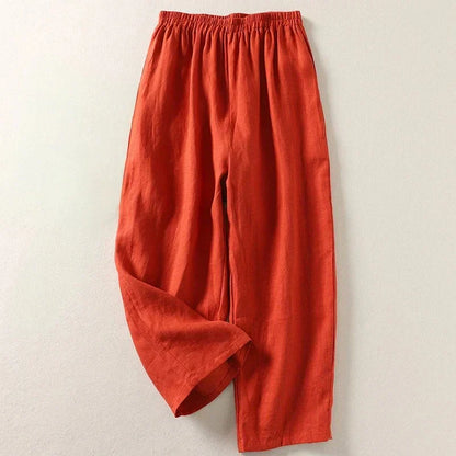 Vanessa 100% Linen Relaxed Pants