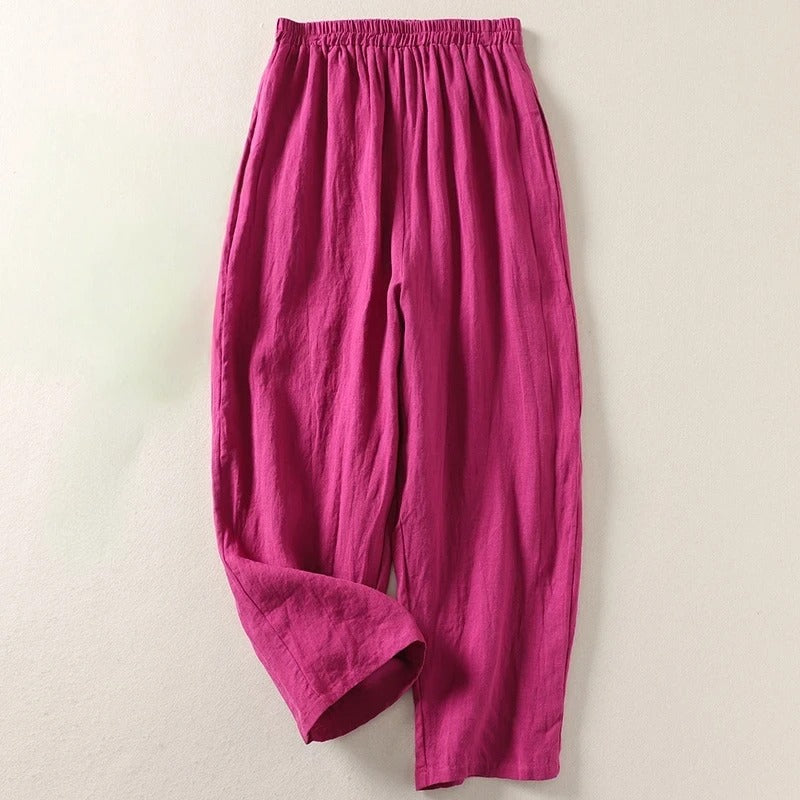 Solene Linen Trousers
