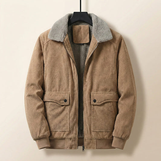 Alessio Corduroy Lined Jacket