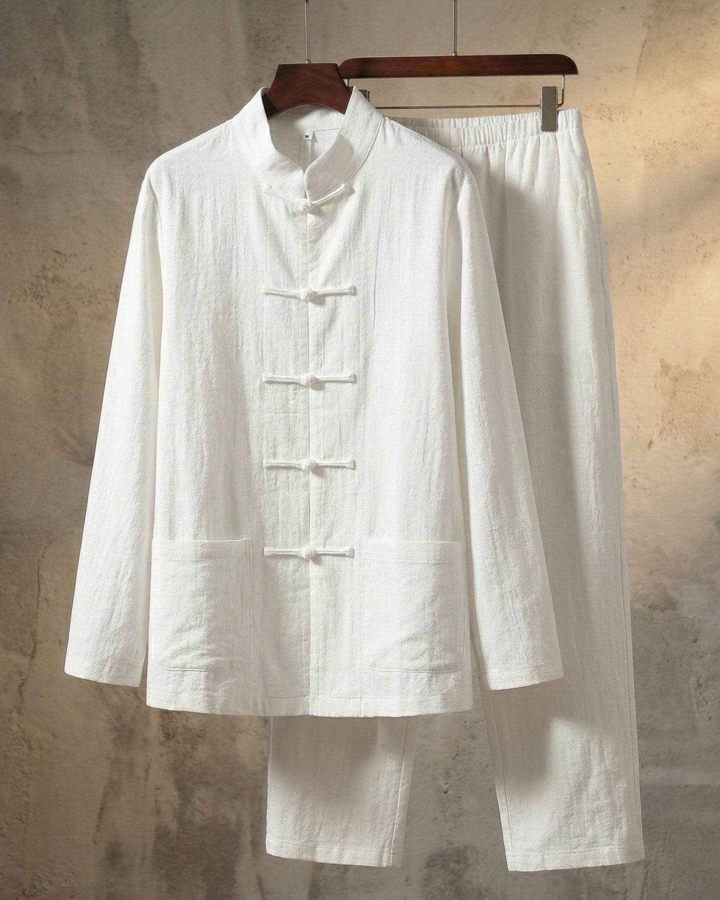 The Mandarin Linen Set