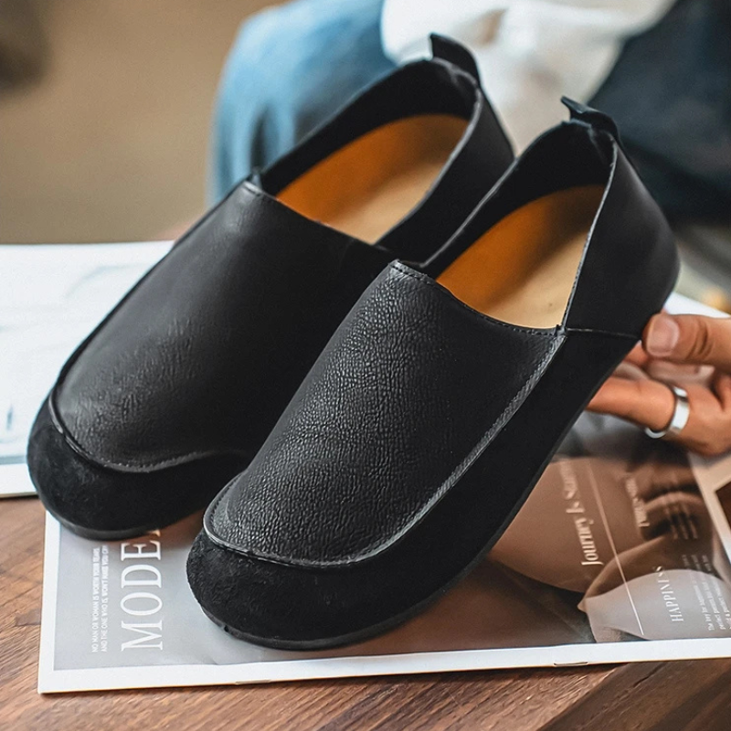 Colton Suede & Leather Slip-Ons