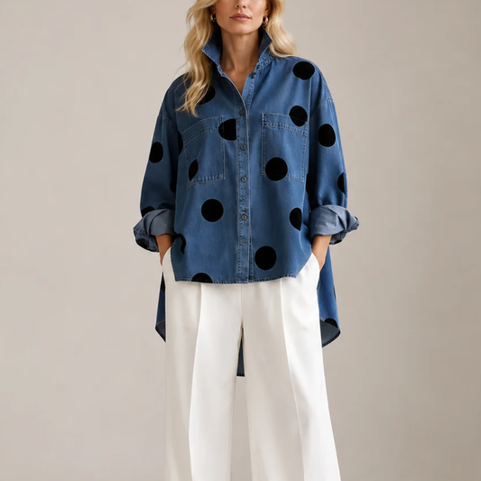 Dotty Denim Overshirt