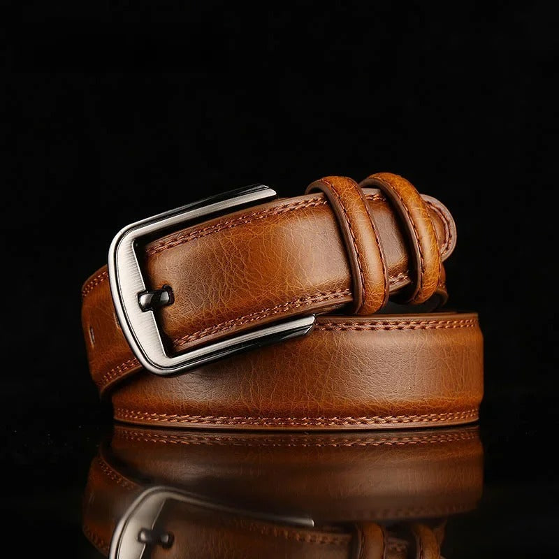 Stalwart 100% Cowhide Belt