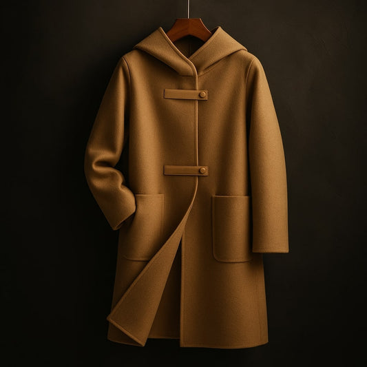 Lucia Wool Hooded Coat