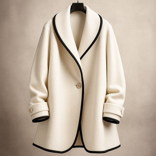 Lucia Wool Shawl Coat