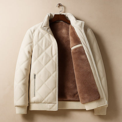 Hugo Quilted Fleece-Lined Jacket