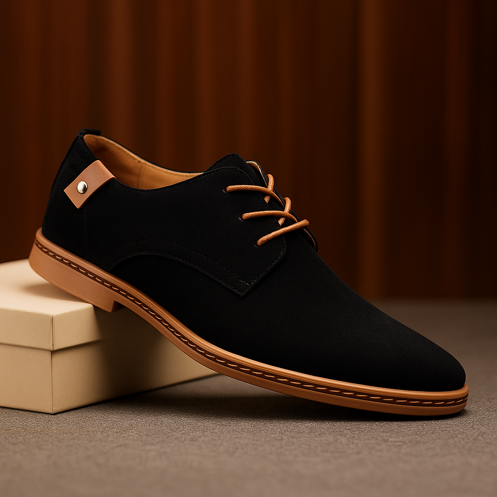 Rupert Textured Lace Up Shoes