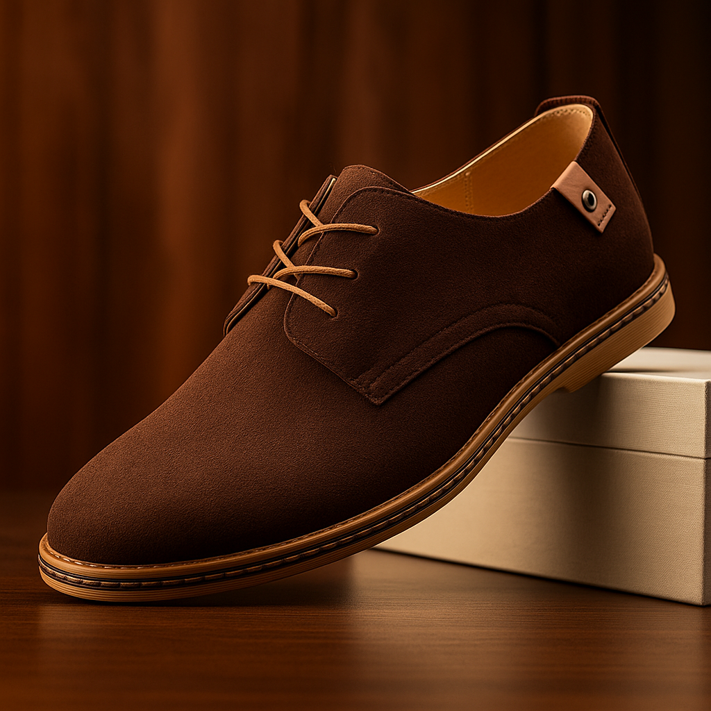 Rupert Textured Lace Up Shoes