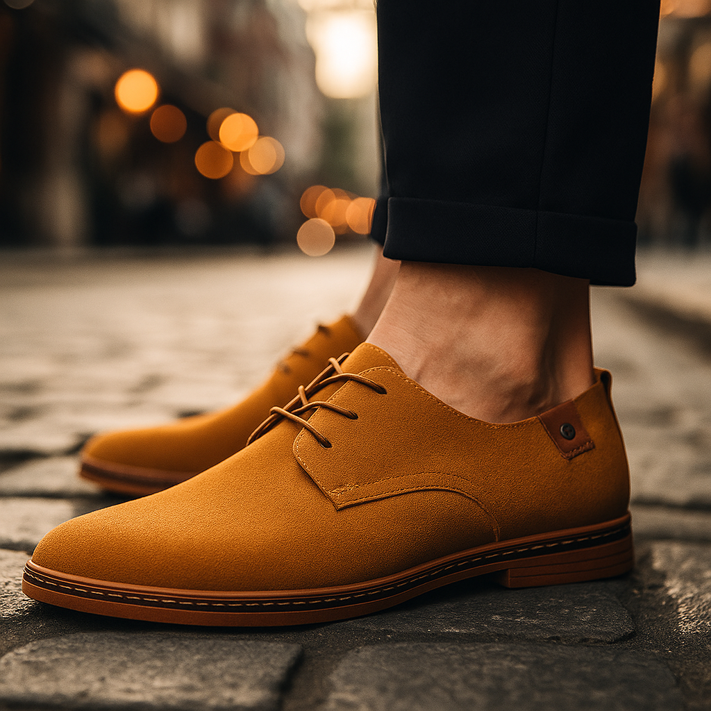 Rupert Textured Lace Up Shoes