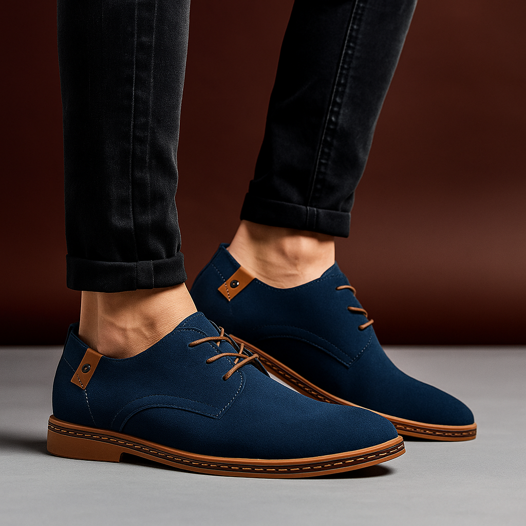 Rupert Textured Lace Up Shoes