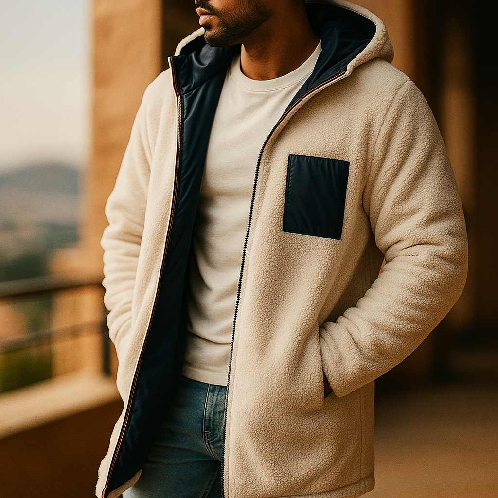 Marcello Reversible Hooded Coat