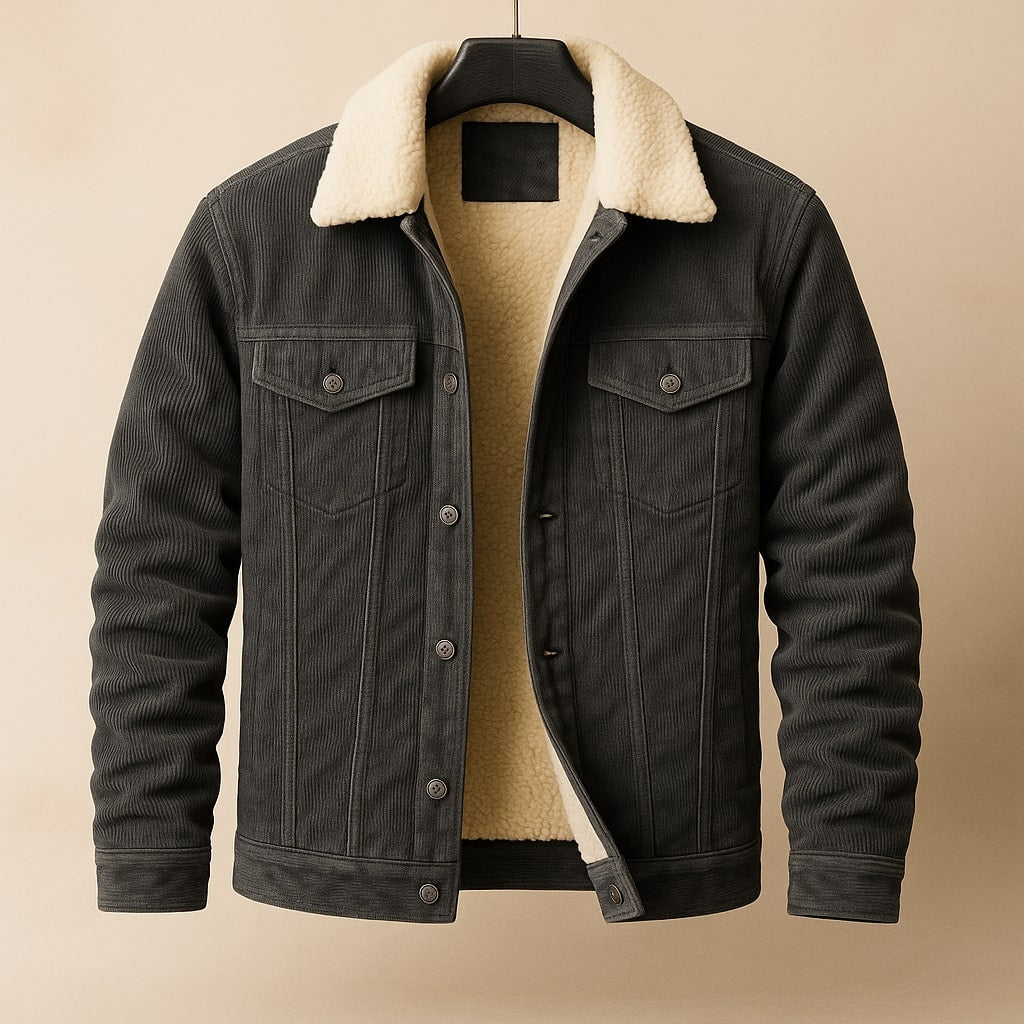 Alberto Corduroy Sherpa Jacket
