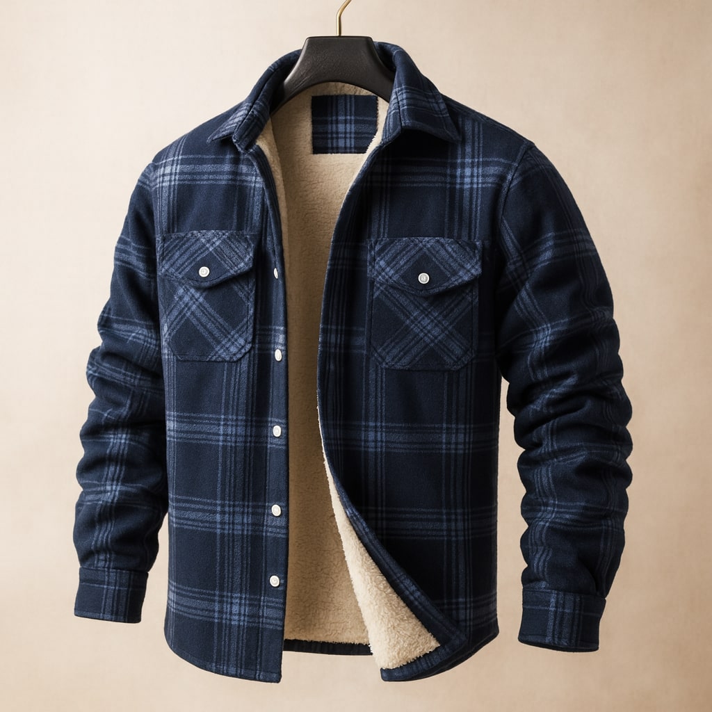 Marcello Lined Overshirt Jacket