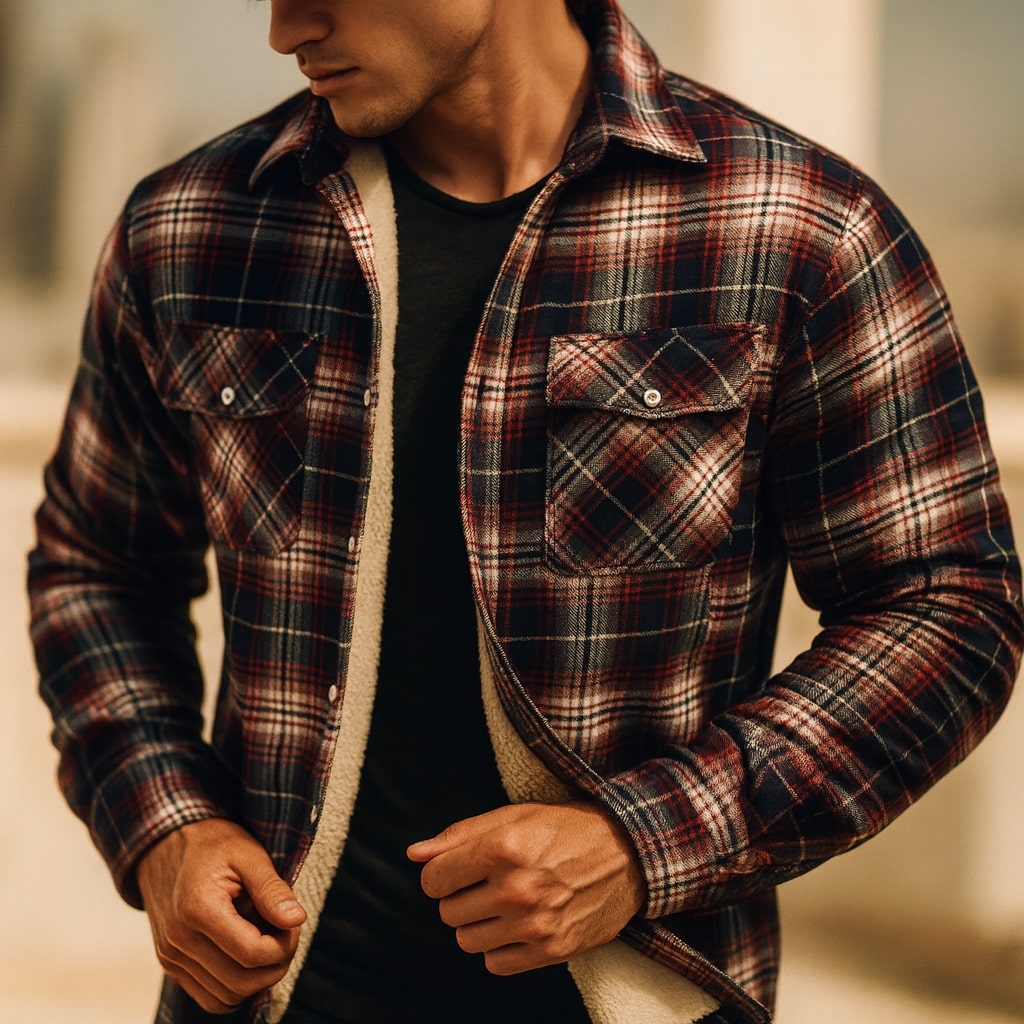 Marcello Lined Overshirt Jacket