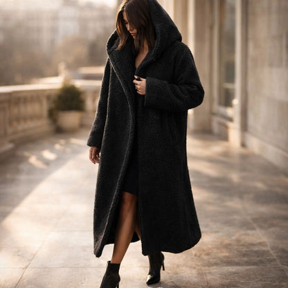 Valentina Hooded Long Coat