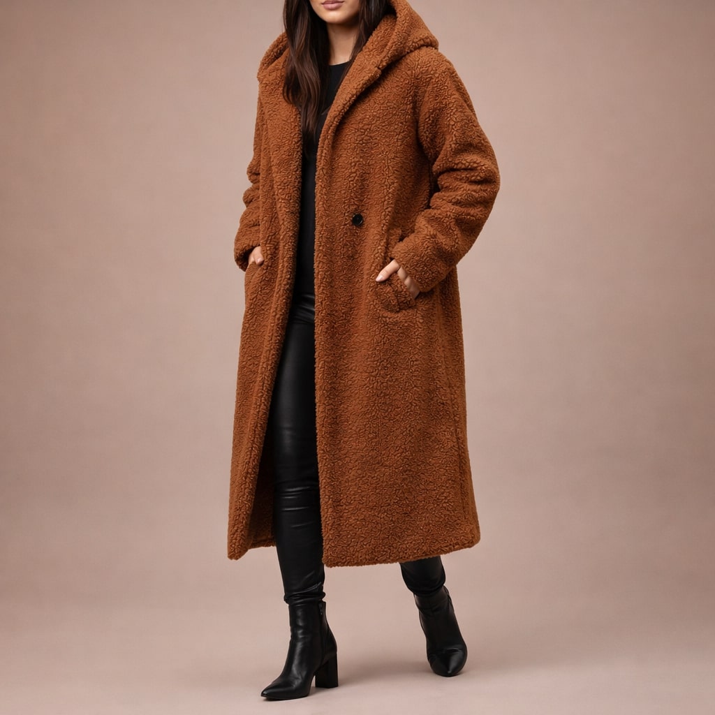 Valentina Hooded Long Coat