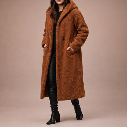 Valentina Hooded Long Coat