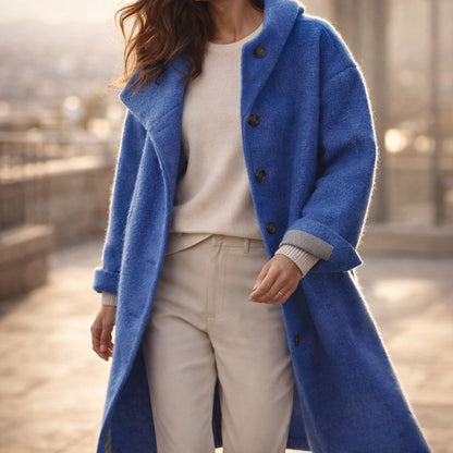 Rosalia Hooded Soft Coat