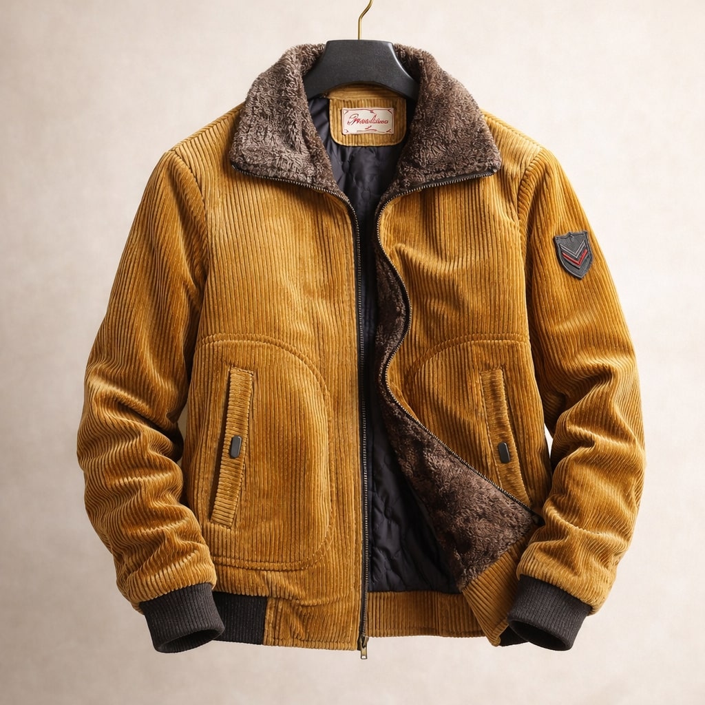 Bruno Corduroy Lined Jacket