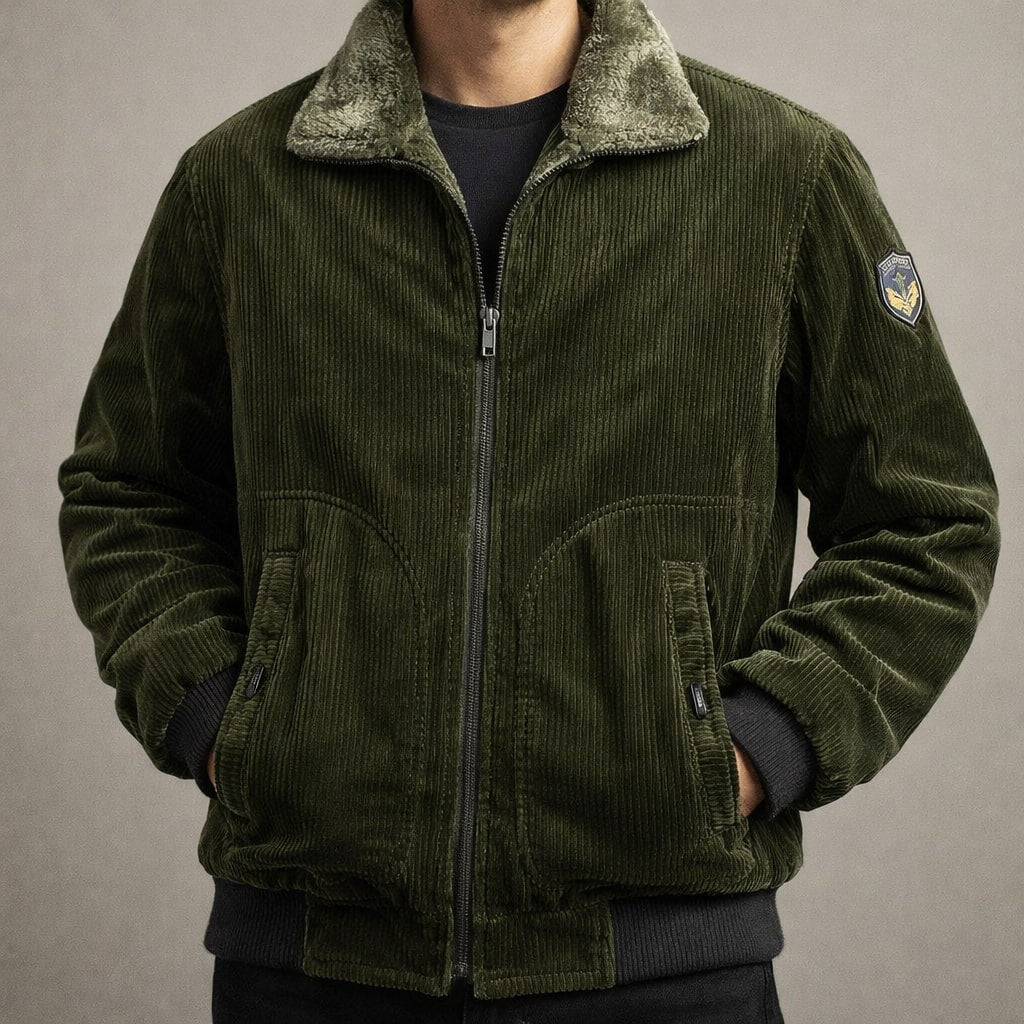 Bruno Corduroy Lined Jacket