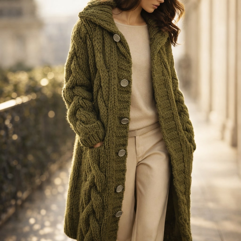 Gianna Knit Cardigan Coat