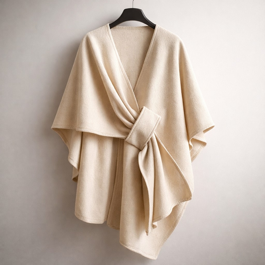 Lucia Wrap Poncho Top