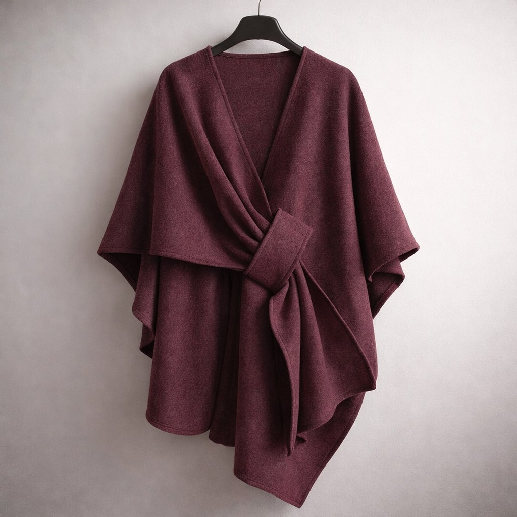 Lucia Wrap Poncho Top