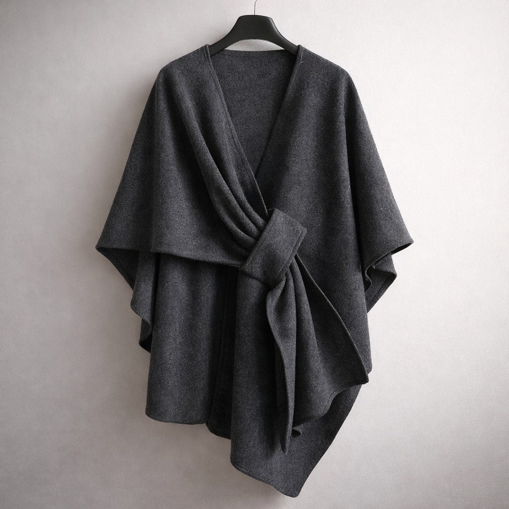 Lucia Wrap Poncho Top