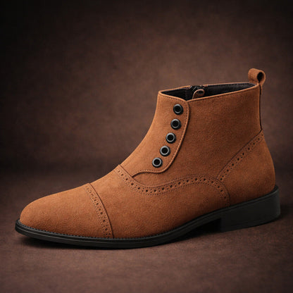 Riccardo Leather Lace Boots