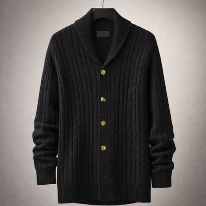 Giacomo Knit Shawl Collar Cardigan