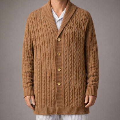 Giacomo Knit Shawl Collar Cardigan