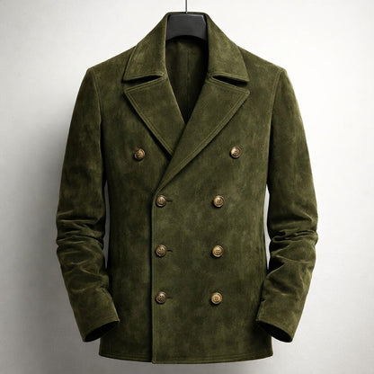 Vittorio Suede Peacoat