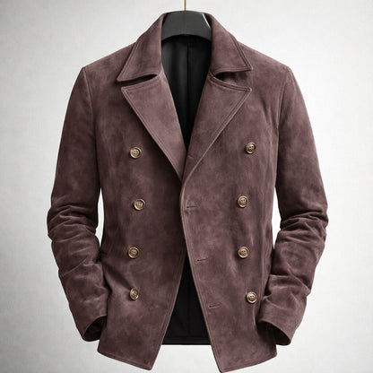 Vittorio Suede Peacoat