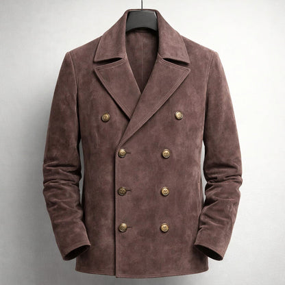 Vittorio Suede Peacoat