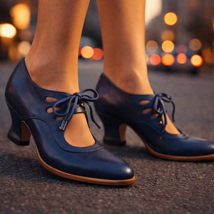 Elodie Lace Up Heels