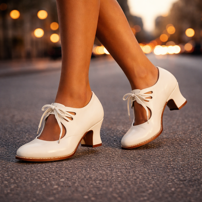 Elodie Lace Up Heels