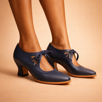 Elodie Lace Up Heels