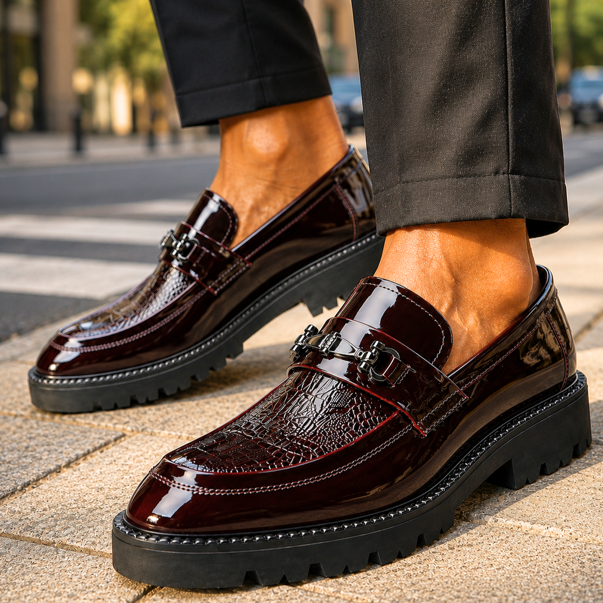 Ellis Polished Derby Shoes